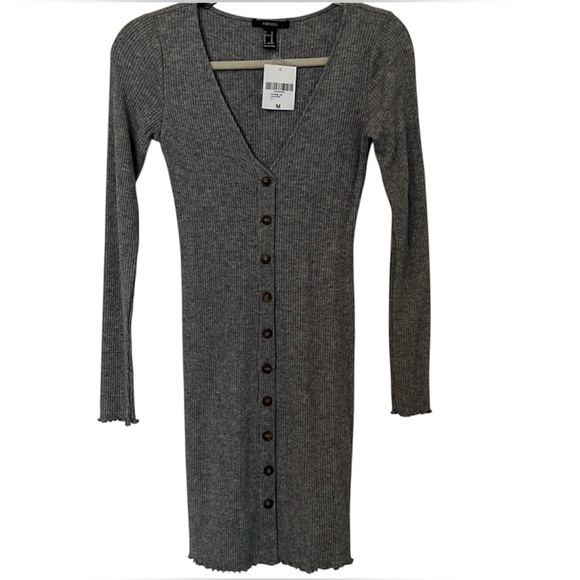 Forever 21 grey dress - Picture 3 of 4
